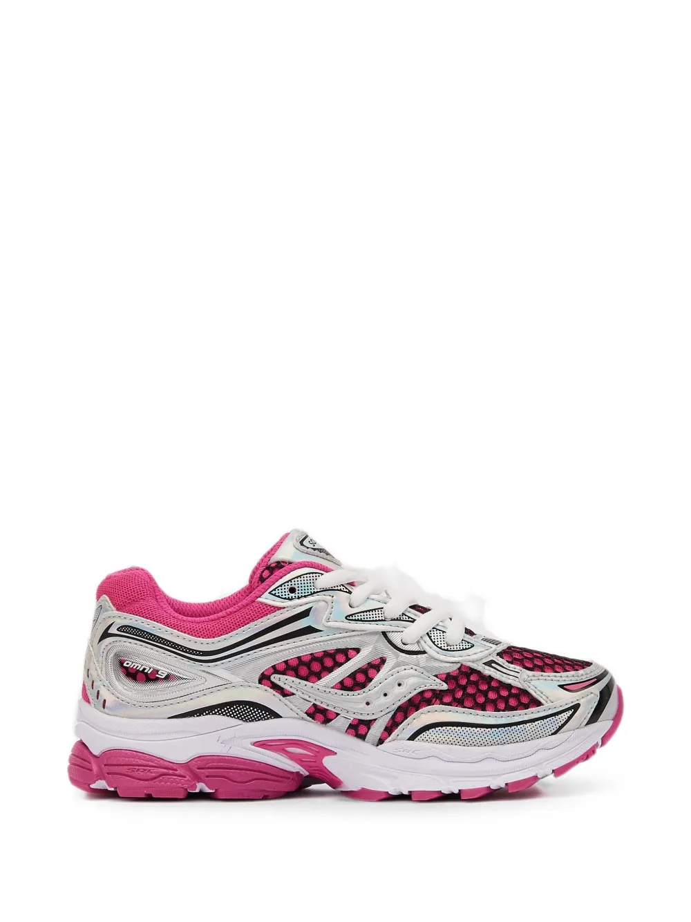 Saucony ProGrid Omni 9 lace-up sneakers Roze
