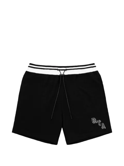 RTA Peyton logo-print shorts