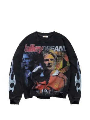 Vale Psychopath long-sleeve Sweatshirt | Black | FARFETCH