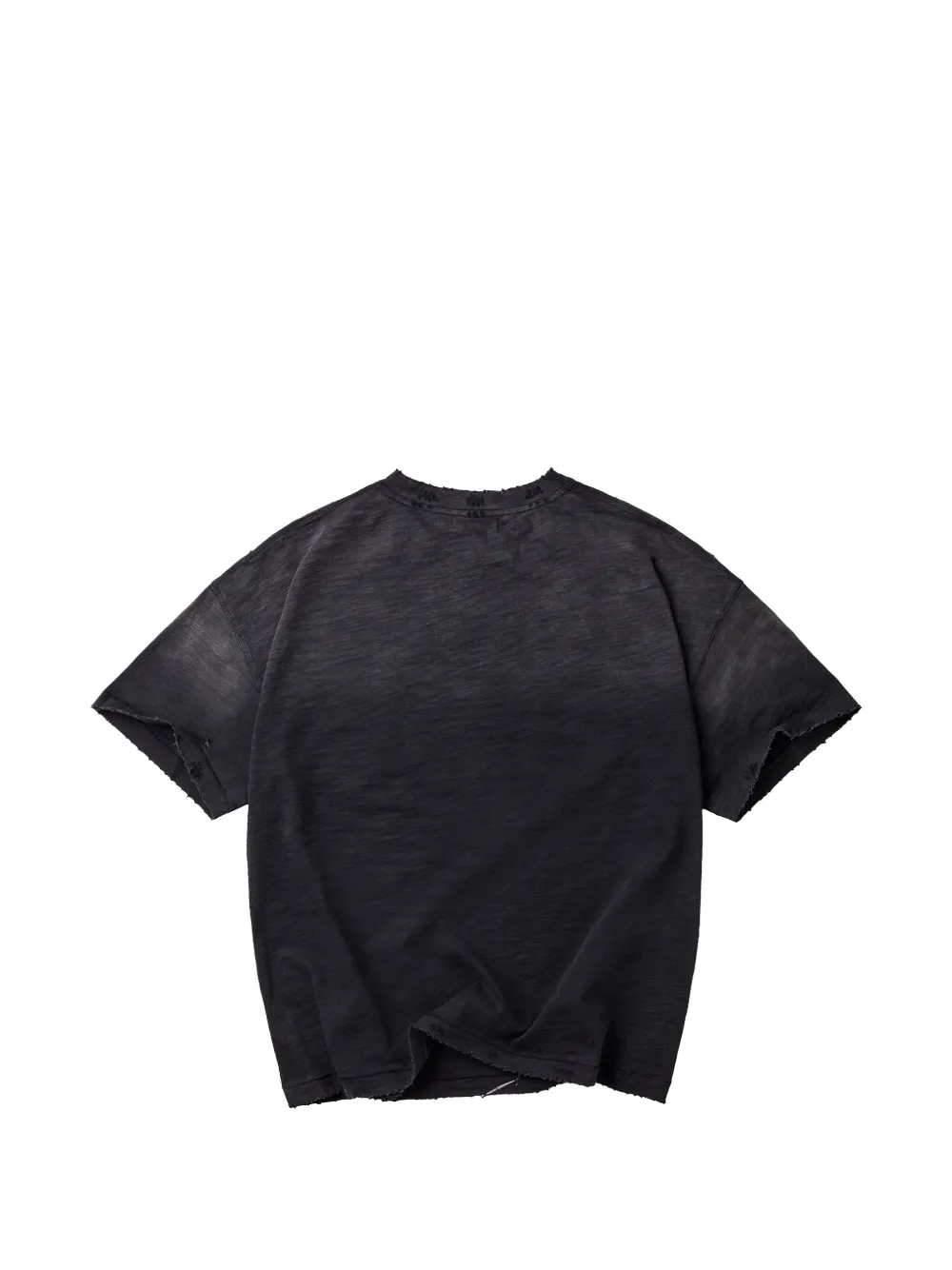 Vale 8 Ball gerafeld T-shirt Zwart