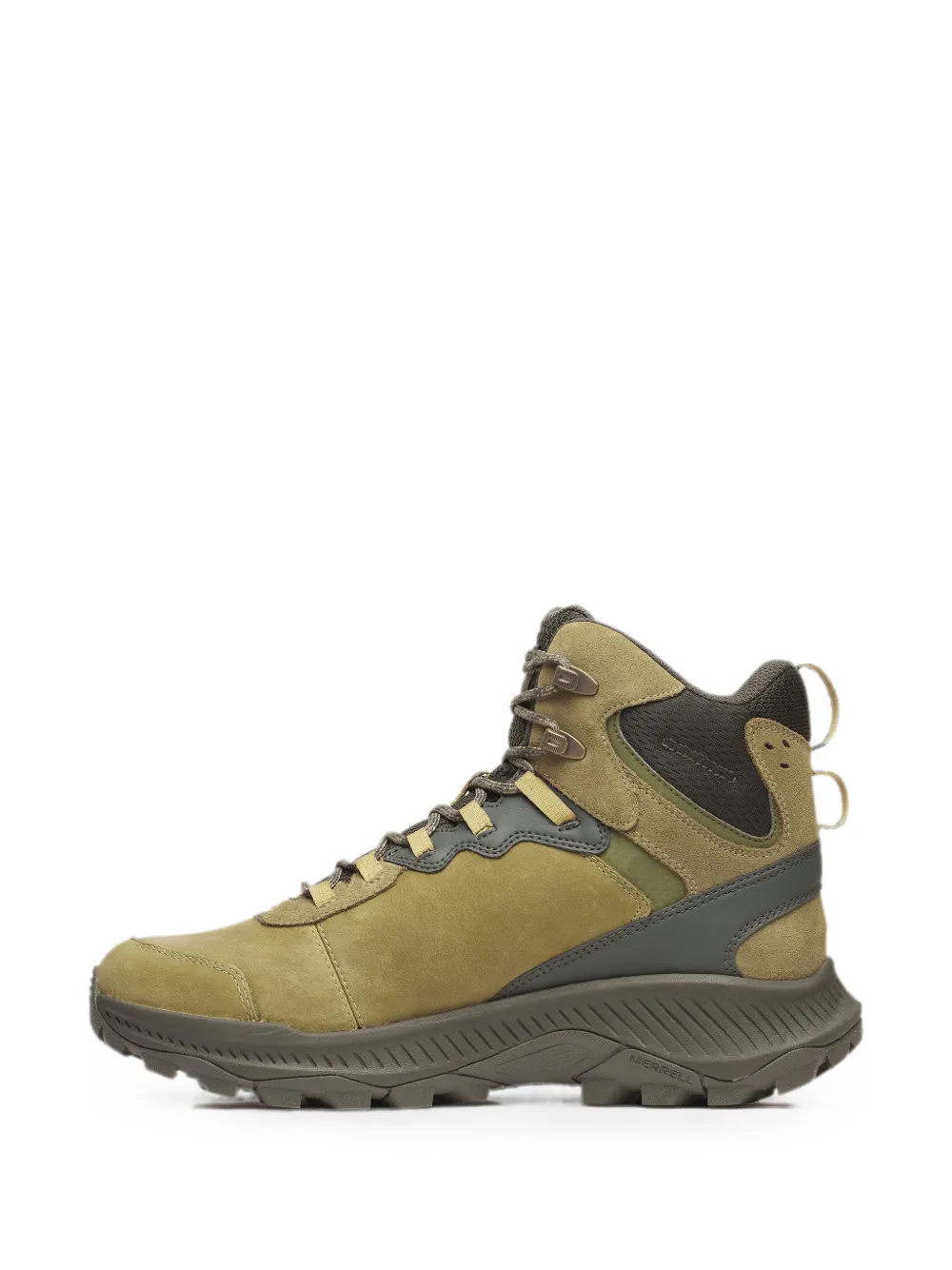 Merrell Speed Strike 2 leren enkellaarzen Beige