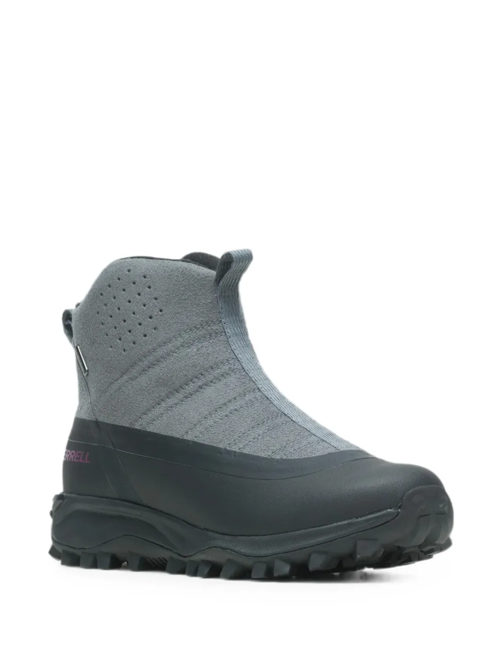 Merrell logo-embellishment boots Grijs