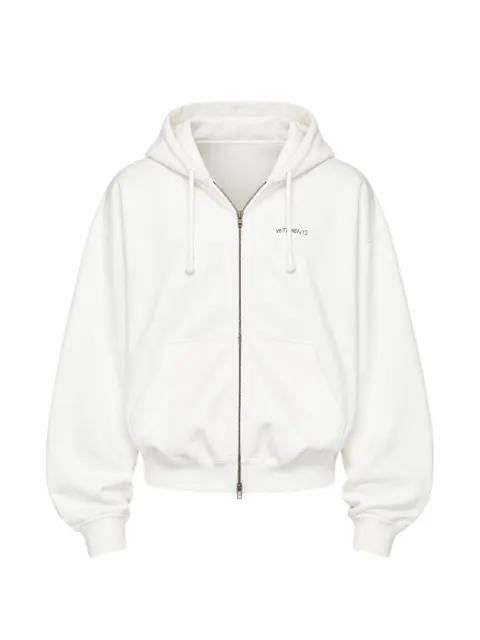 VETEMENTS sudadera con capucha y logo bordado