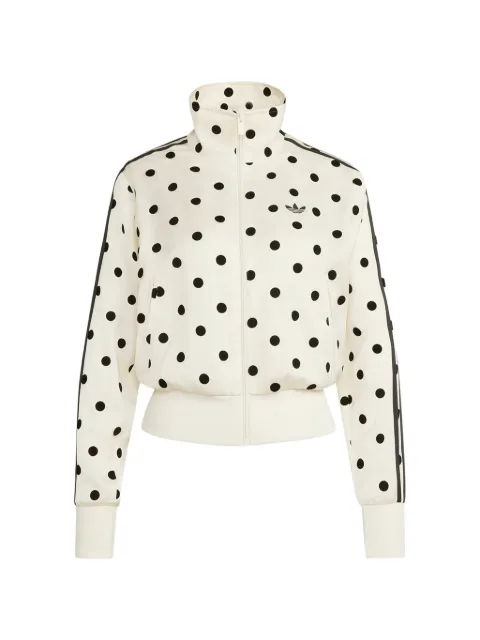 adidas polka-dot track jacket