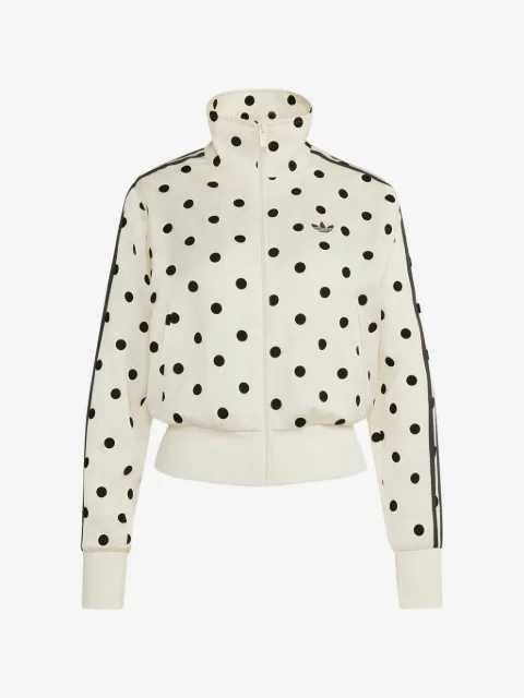 adidas veste zippée à pois