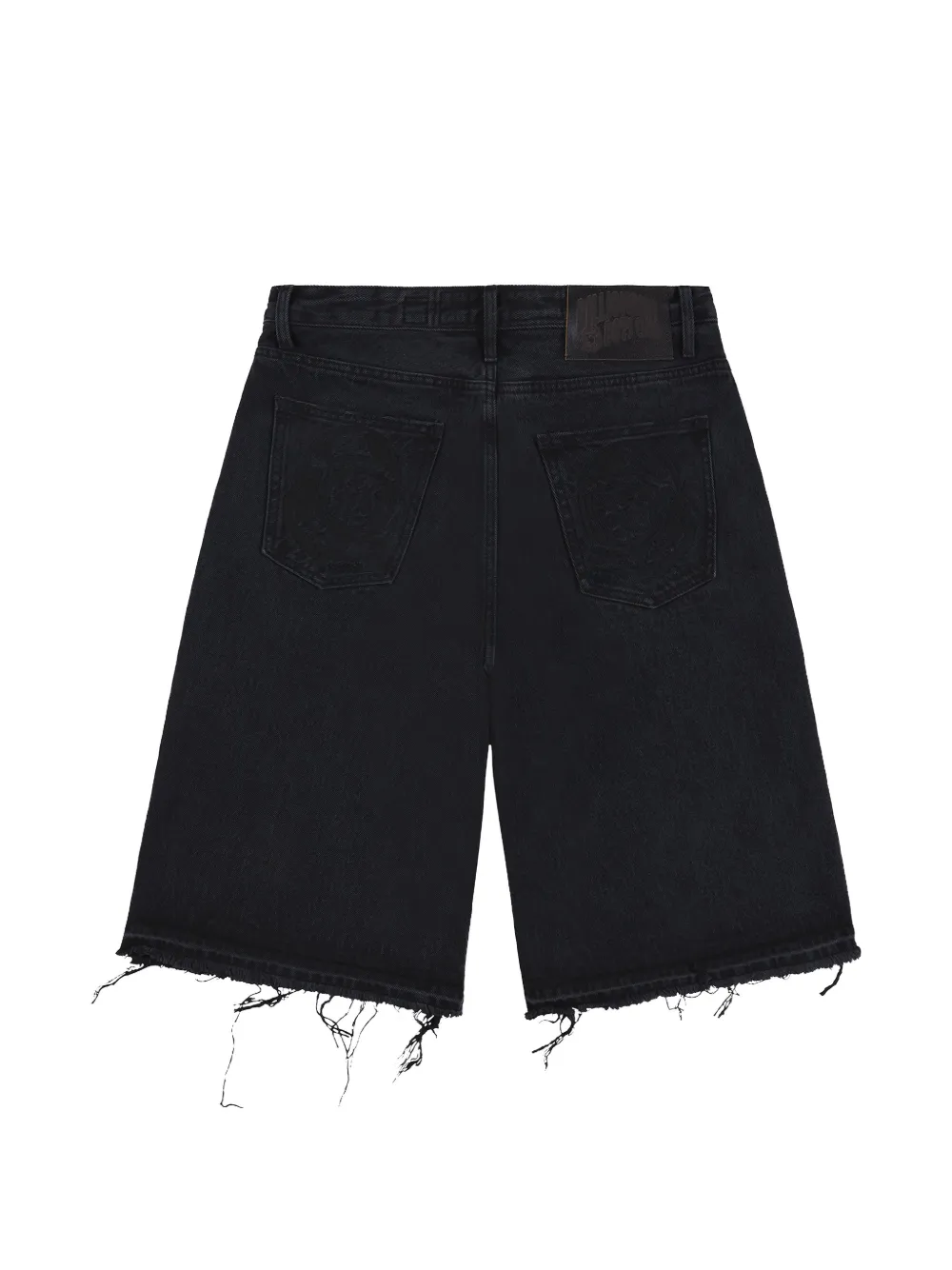 Billionaire Boys Club Evo denim shorts met uitgesneden details Zwart
