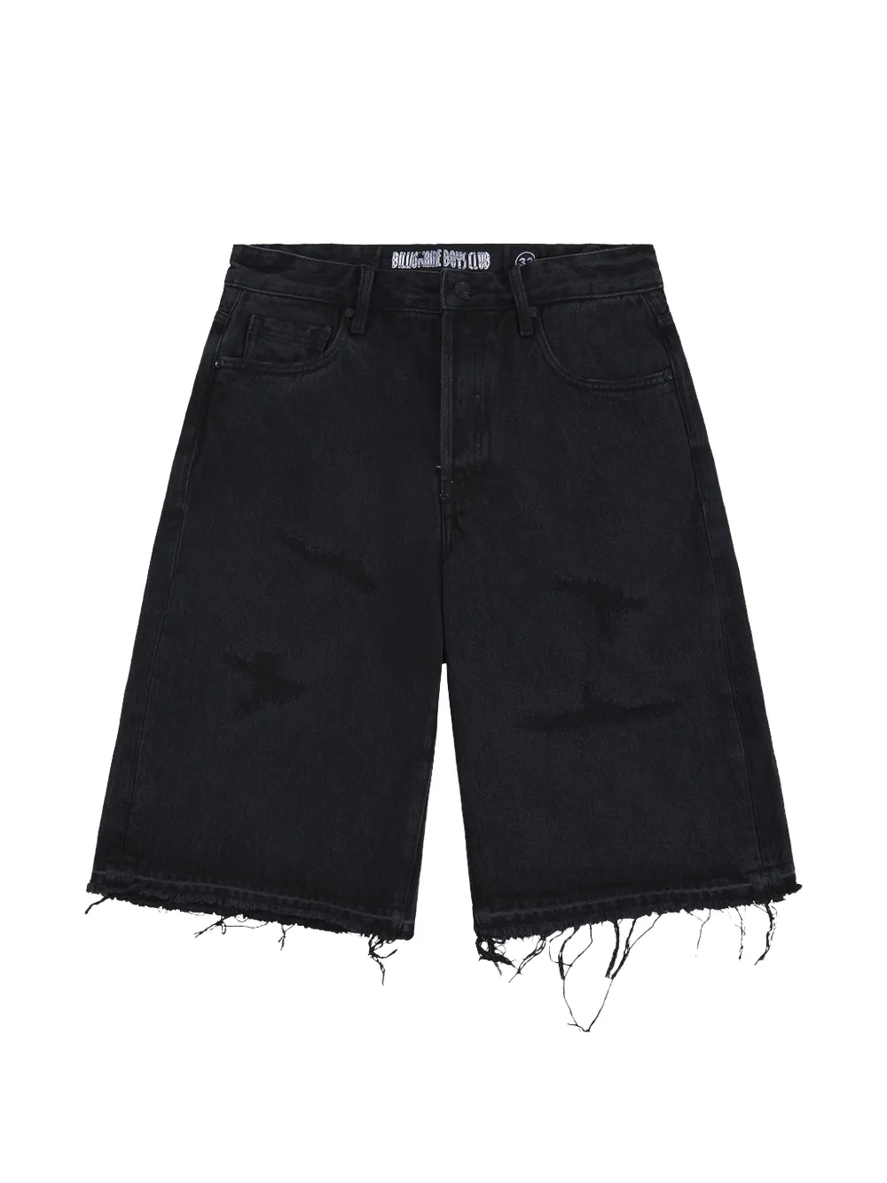 Billionaire Boys Club Evo cutoff denim shorts - Nero