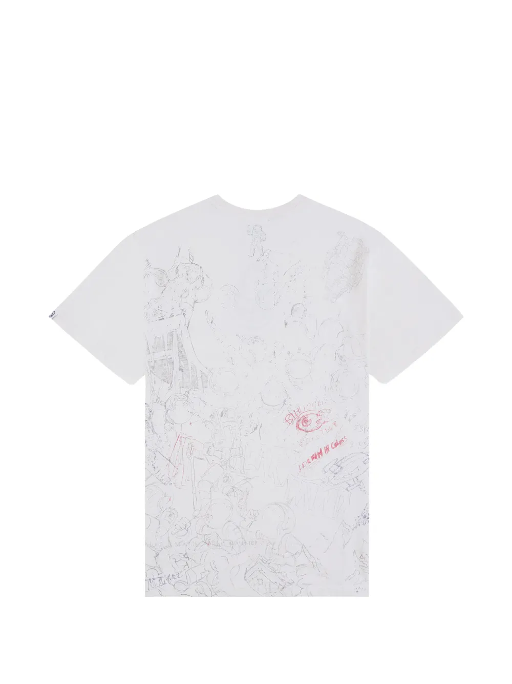 Billionaire Boys Club T-shirt met print Paars