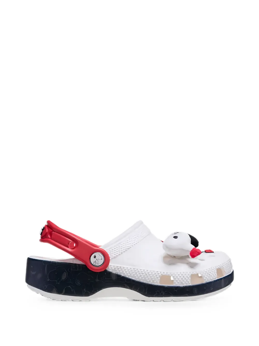 Crocs Kids Toddlers' Peanuts Classic klopen Wit