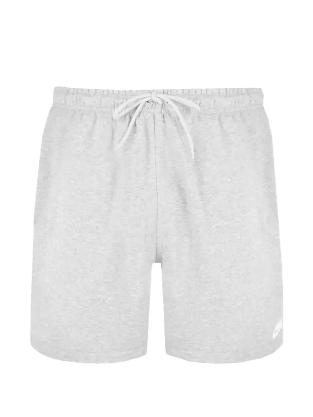 Nike Club French Terry Drawstring Shorts In White