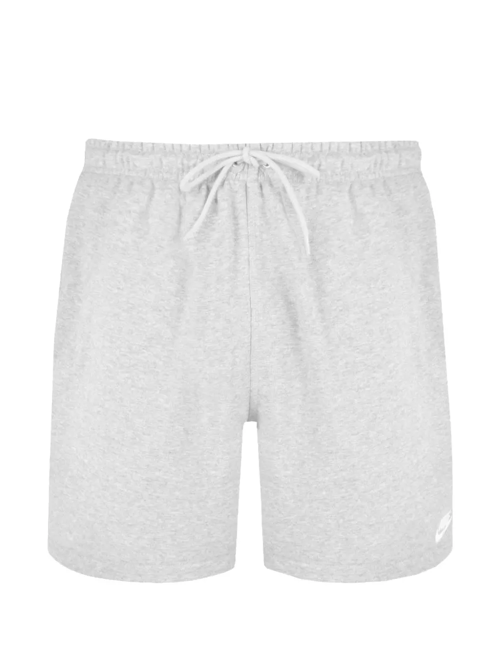 Nike Club French Terry shorts met trekkoord Grijs