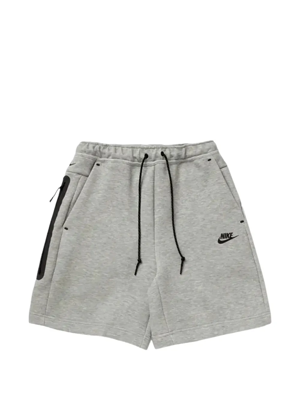 Nike Tech Fleece Shorts mit Logo-Print - Grau