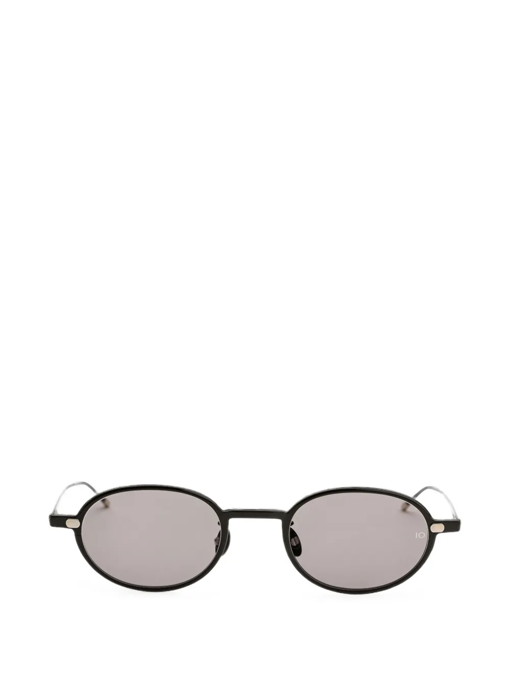 Eyevan Inc. No 9 V oval-frame sunglasses - Nero