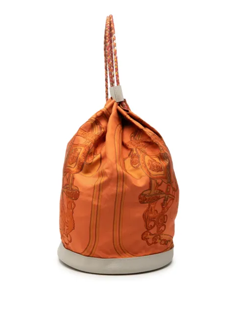 Hermès Pre-Owned mochila Brides de Gala Sac Soie Cool 22 de seda 2013