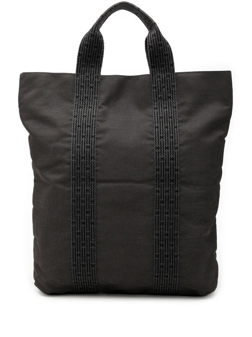 Hermès Pre-Owned 1990-2010 Canvas Herline Cabas tote bag - Grigio