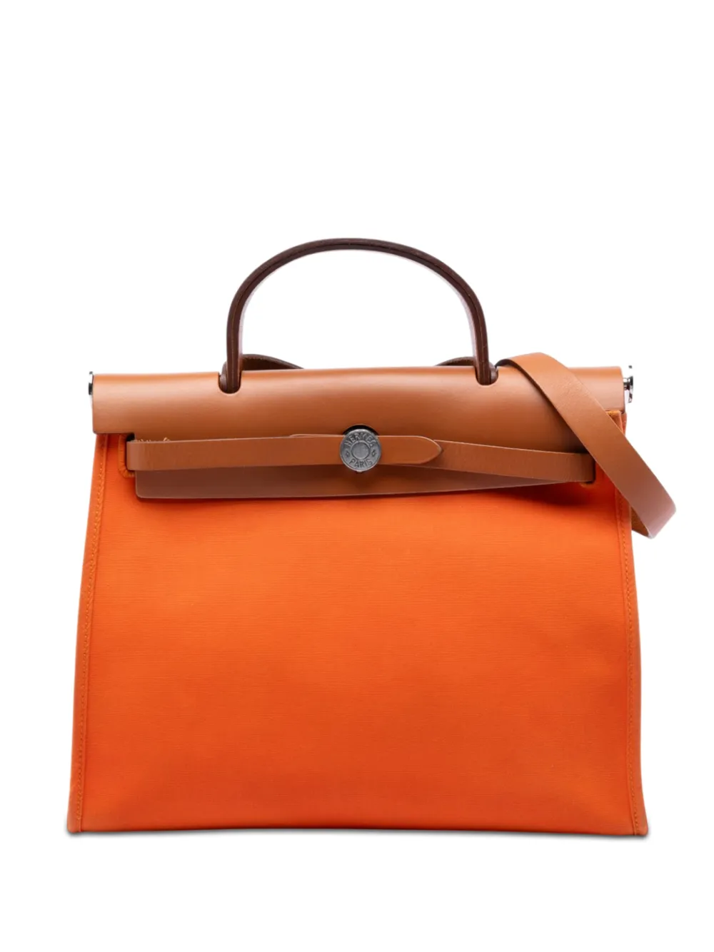 Hermès Pre-Owned 2013 Toile Herbag Zip 31 satchel - Marrone