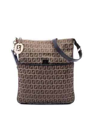 Fendi Pre-Owned 2000-2010 ズッキーノ キャンバス ショルダーバッグ