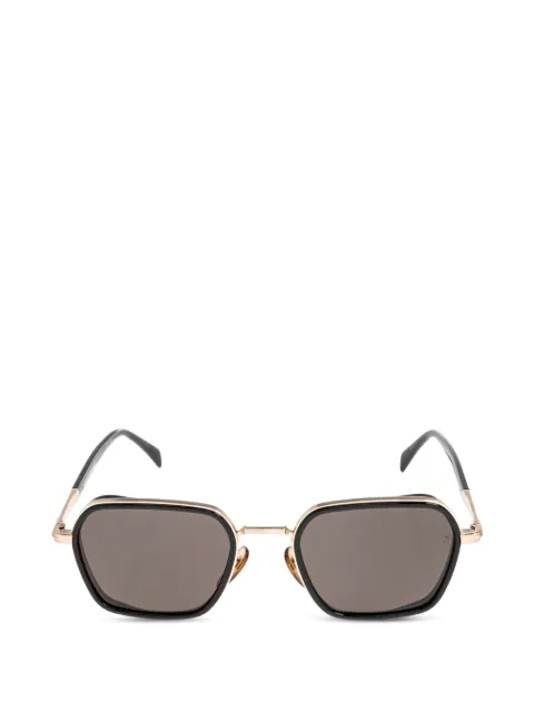Eyewear by David Beckham lunettes de soleil métalisées à monture géométrique