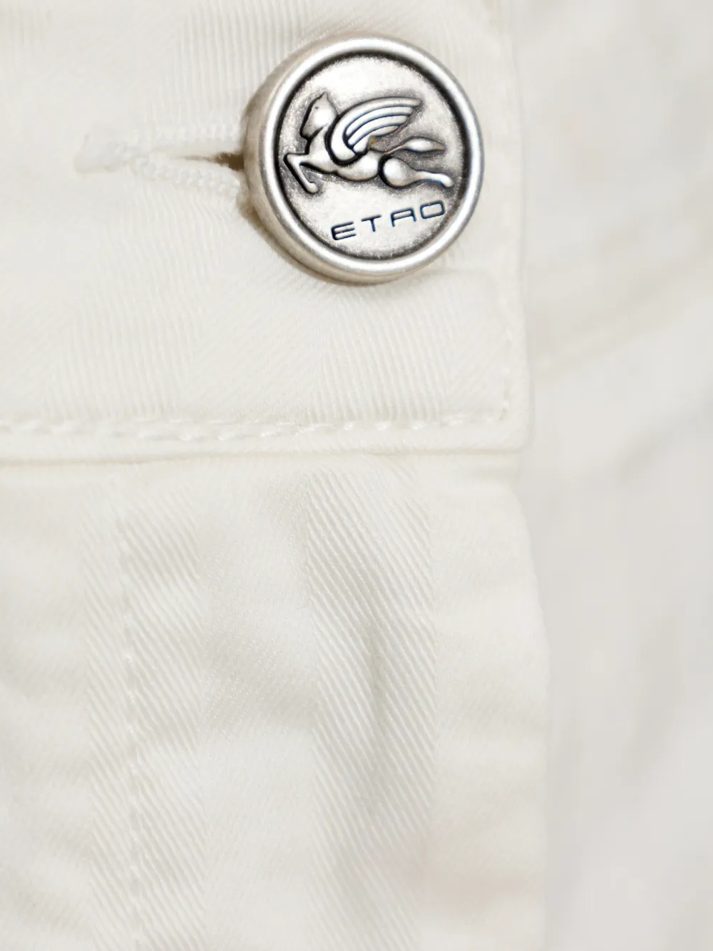 ETRO Jeans met wijde pijpen Wit