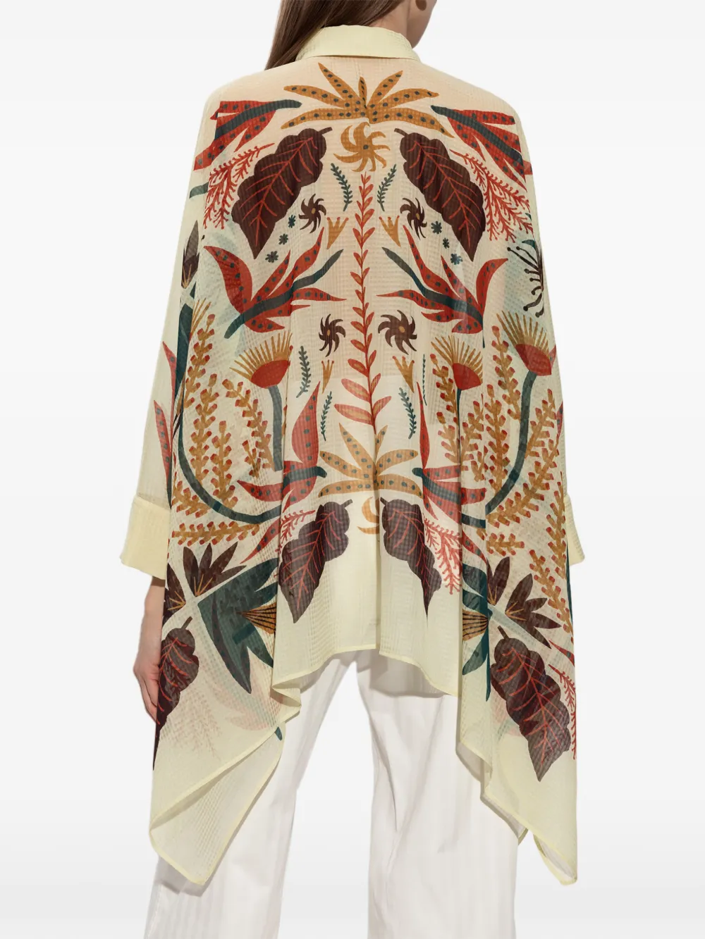 ETRO Overhemd met print Beige