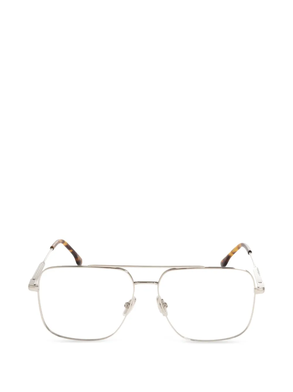 Victoria Beckham Eyewear Occhiali da sole a doppio ponte - Argento