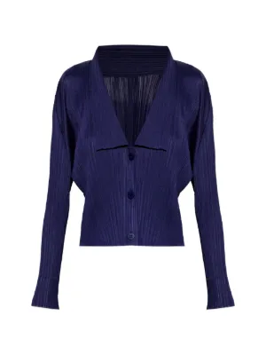 Pleats Please Issey Miyake プリーツ ブラウス | ブルー | FARFETCH JP