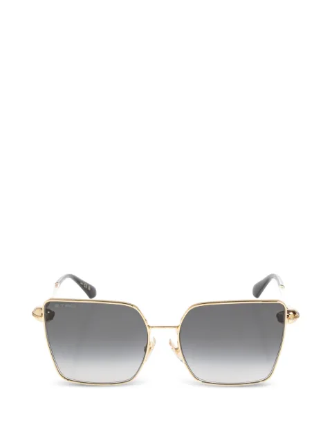 ETRO geometric-frame gradient-lens sunglasses