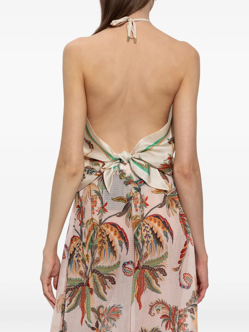 ETRO Blouse met bloemenprint Beige