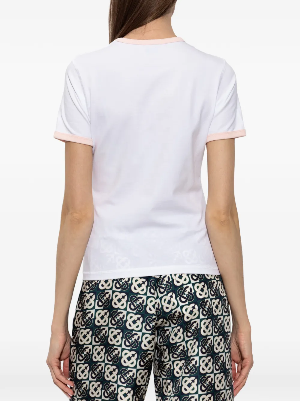 Casablanca Casa Way Graphic-print T-shirt in White, view 4