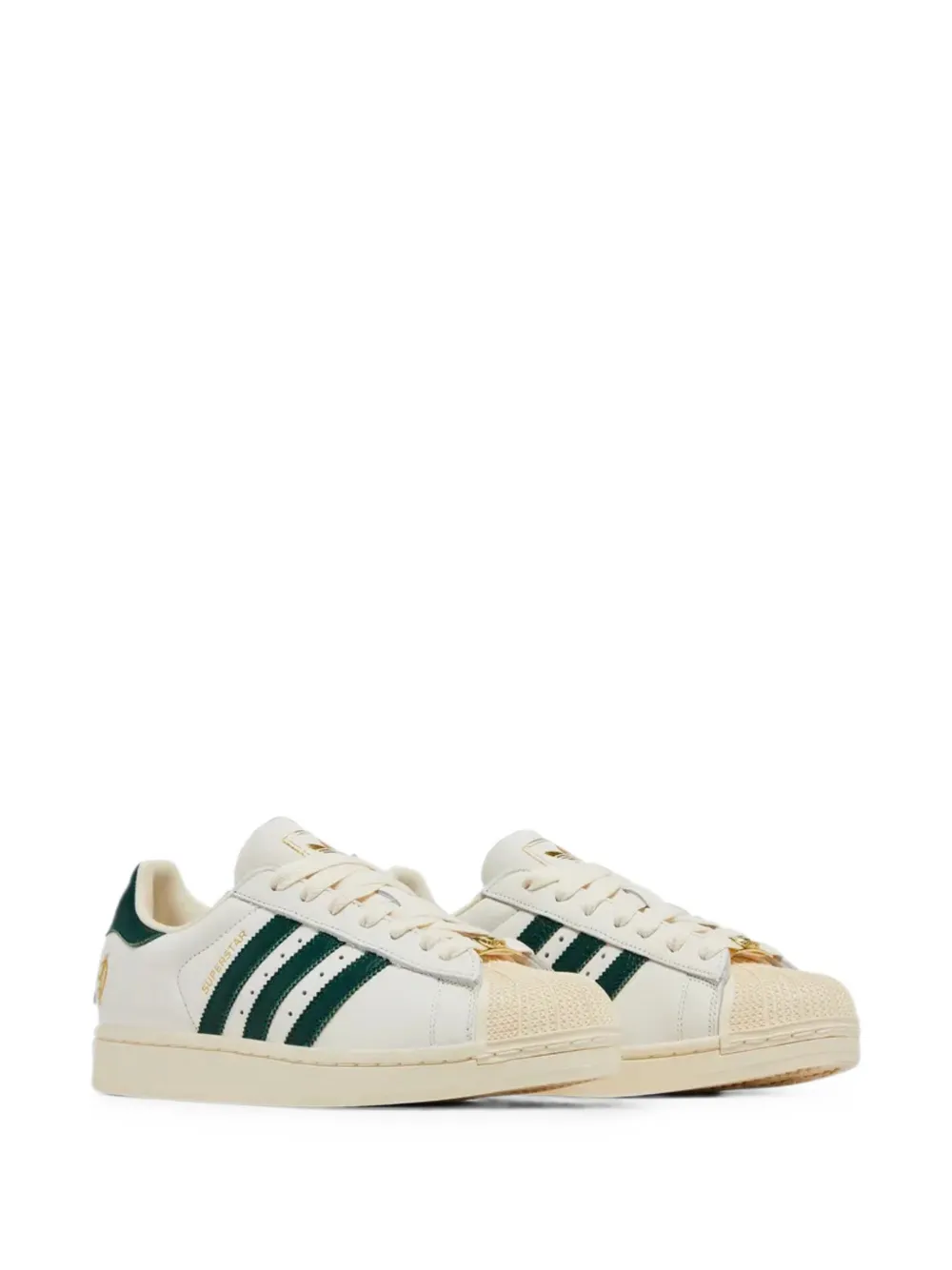 adidas x Damian Lillard x Shoe Palace Superstar II sneakers Beige