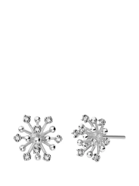 K.STOCKLER Par de brincos Florescer com diamante