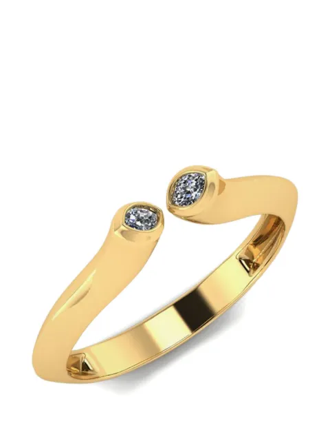 K.STOCKLER Anel Dualité com diamante