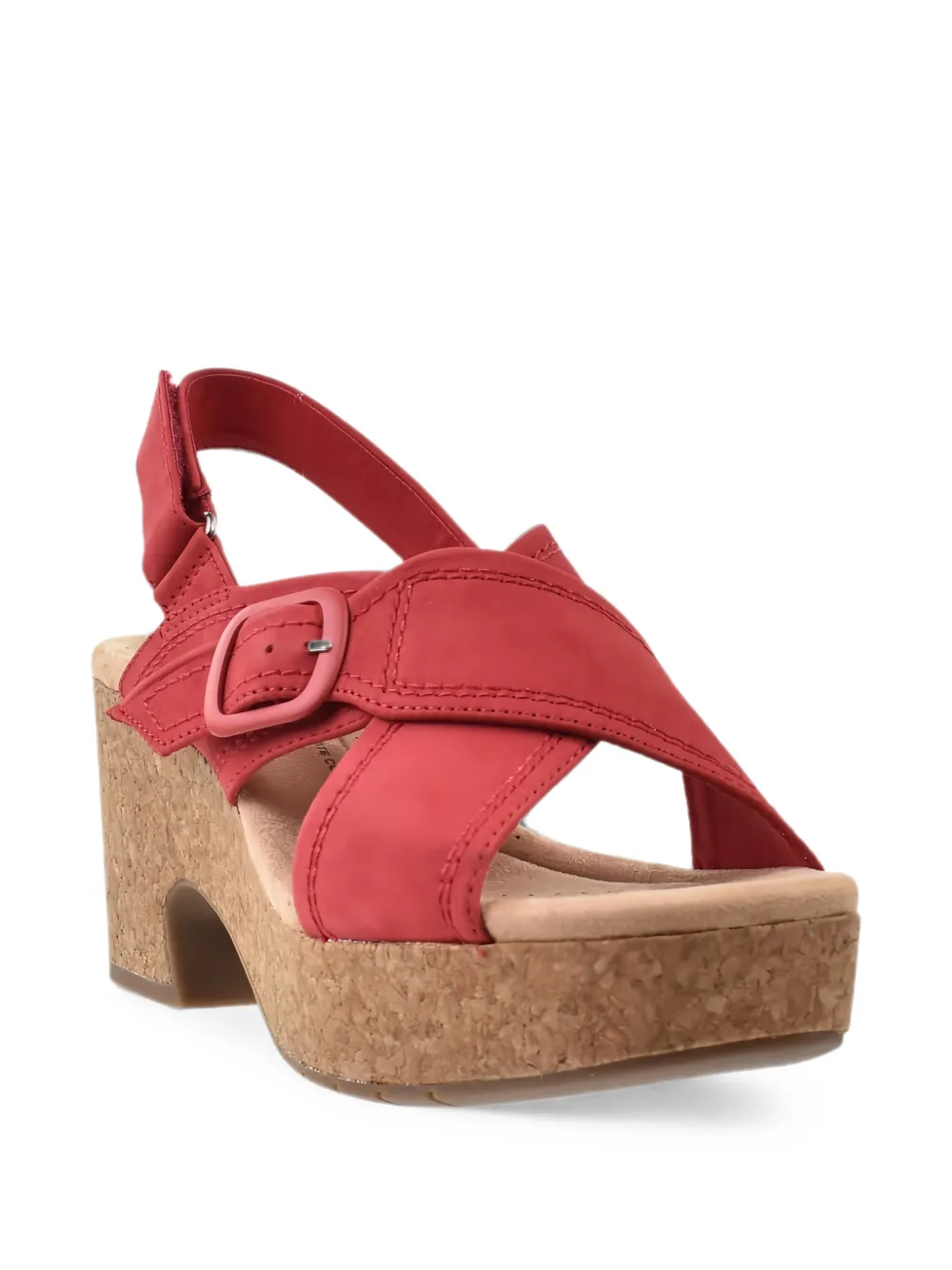 Clarks Originals Nerisa Pace sandalen met gespsluiting Rood
