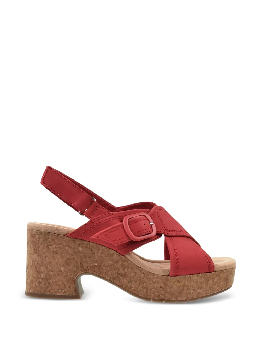Clarks Originals Nerisa Pace buckle-fastening sandals - Red