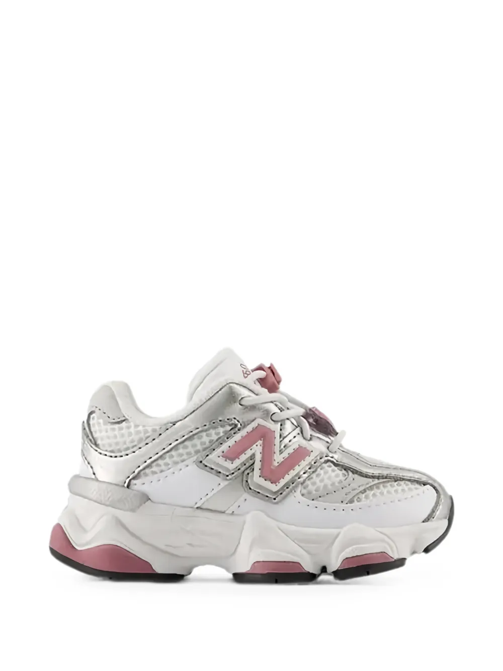 New Balance 9060 sneakers met bungee-veters Wit