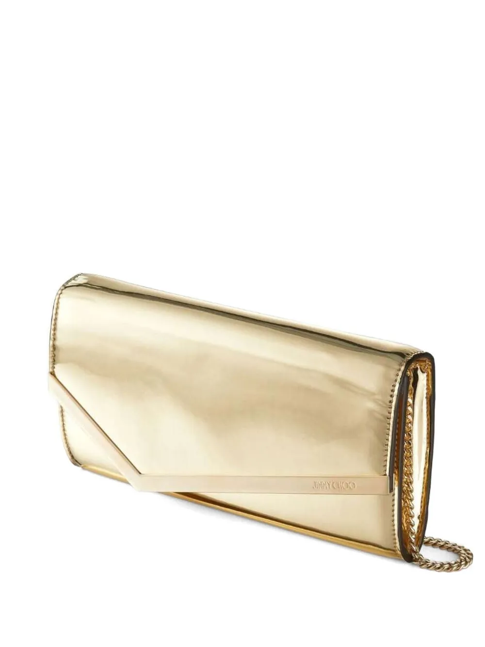 Jimmy Choo Emmie Clutch - Gold