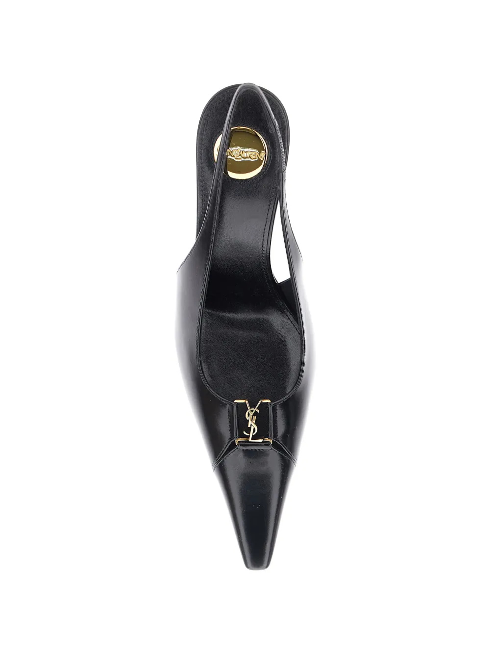 Saint Laurent Babylone Breteuil slingback pumps Zwart
