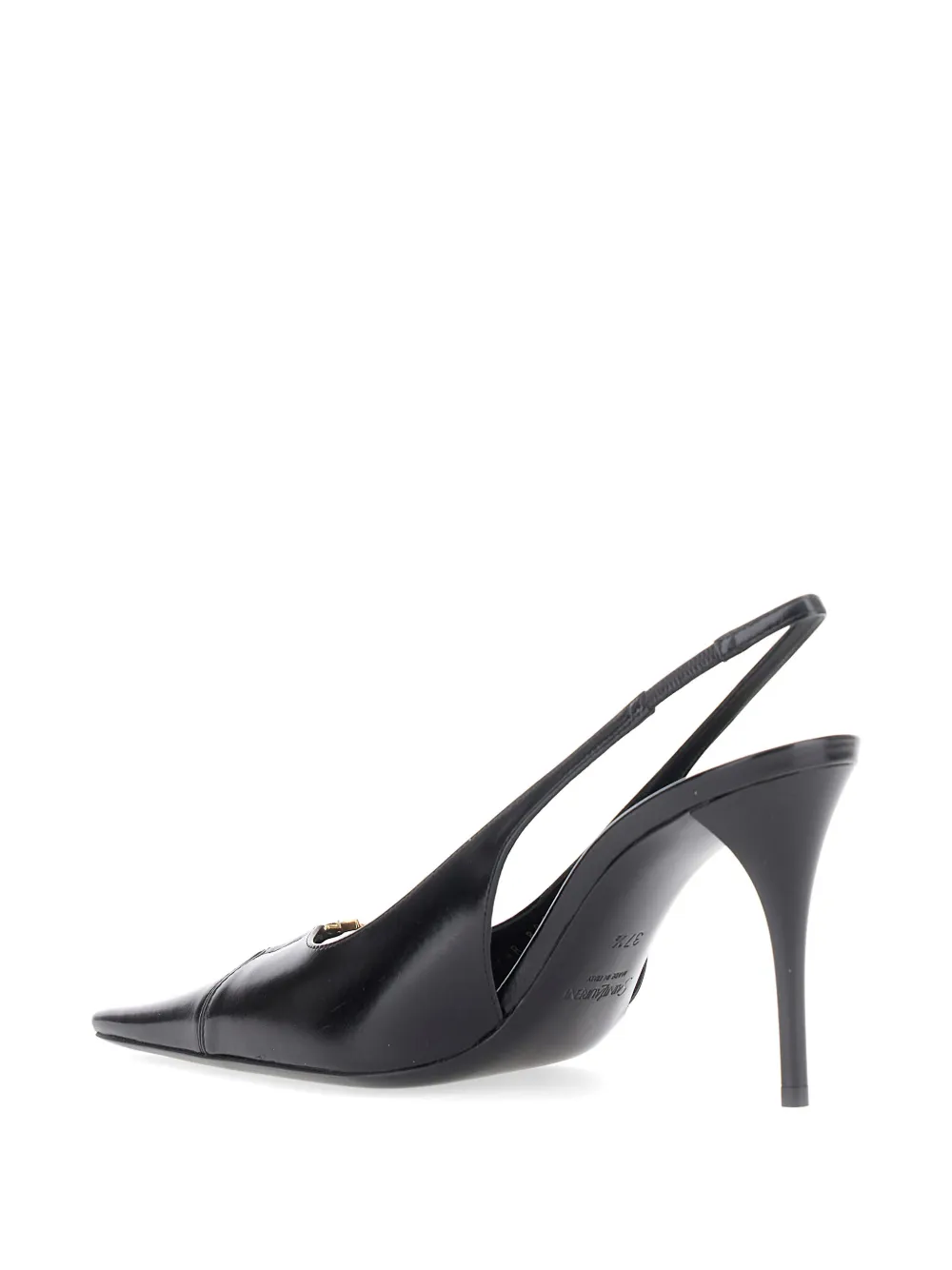 Saint Laurent Babylone Breteuil slingback pumps Zwart