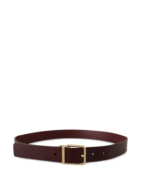 Dolce & Gabbana leather buckle belt