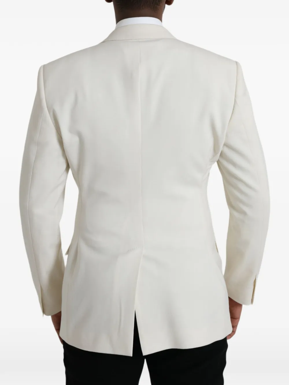 Dolce & Gabbana Martini blazer met dubbele rij knopen Beige