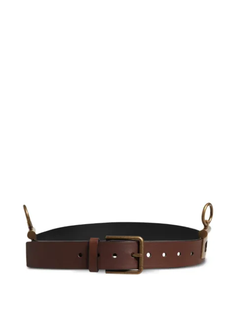 Dolce & Gabbana buckle-fastening leather belt