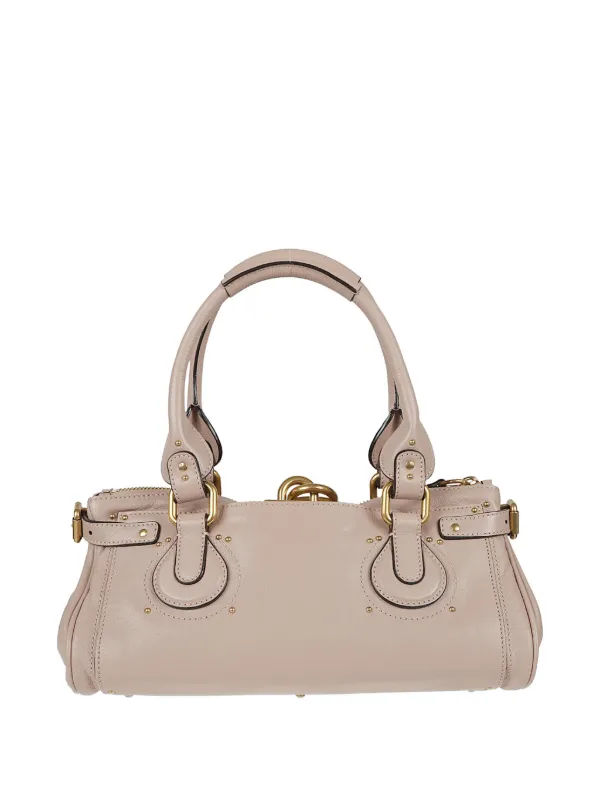 Chloé Paddington Leather Tote Bag | Pink | FARFETCH