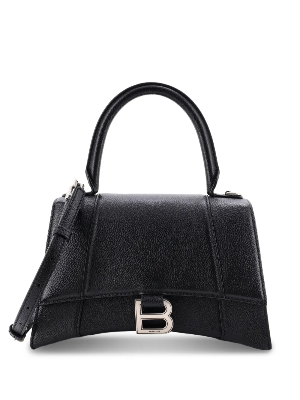 Balenciaga Pre-Owned Hourglass Top Handle Bag Leather Small satchel - Schwarz