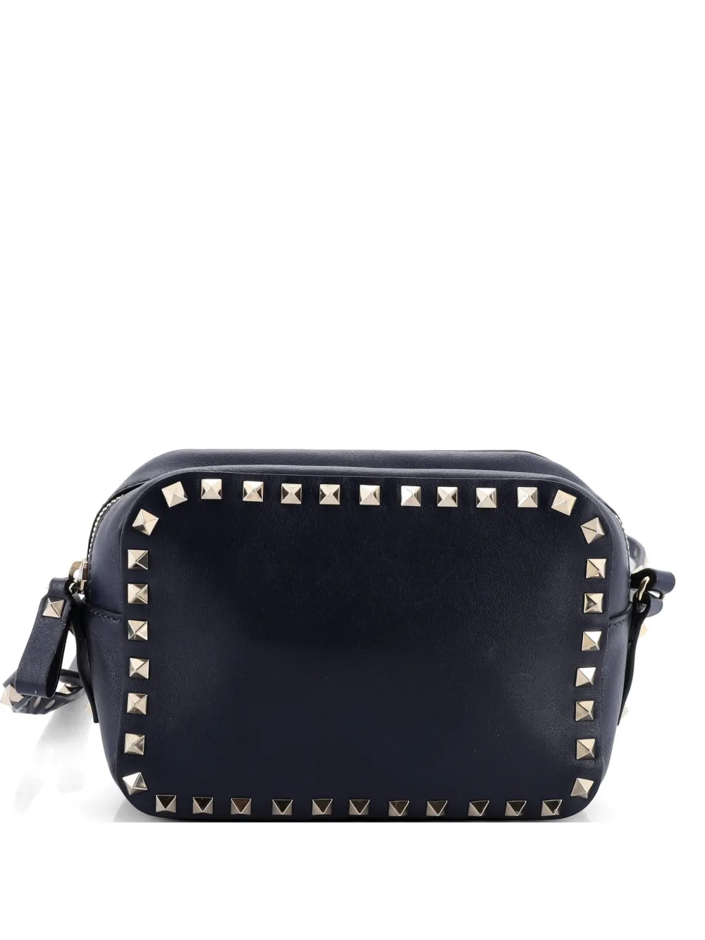 Valentino Garavani Pre-Owned Borsa a tracolla Rockstud in pelle - Blu