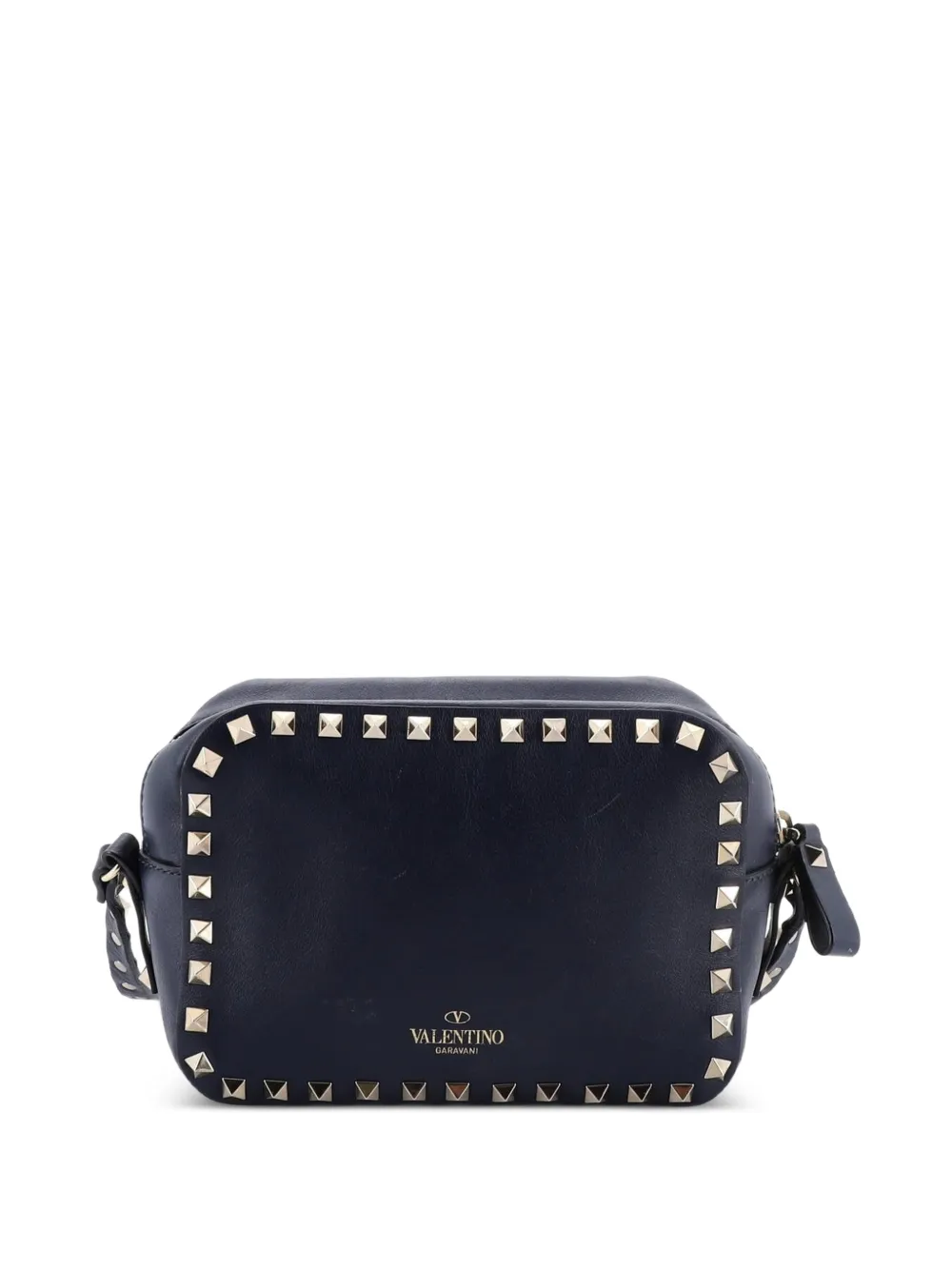 Valentino Garavani Pre-Owned Borsa a tracolla Rockstud in pelle - Blu