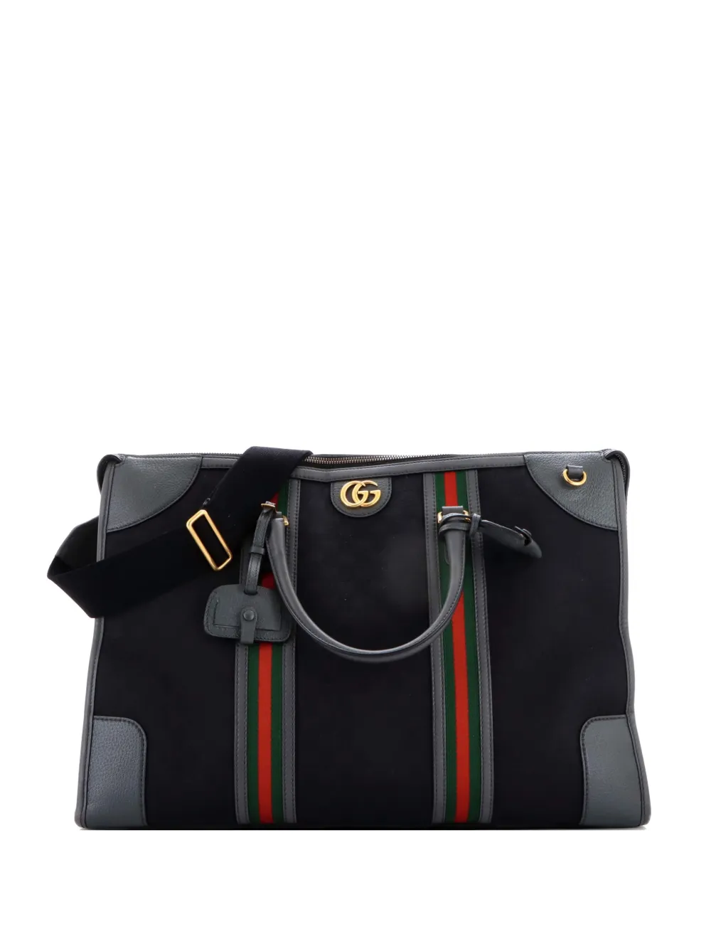 Gucci Pre-Owned Borsone Bauletto GG - Nero