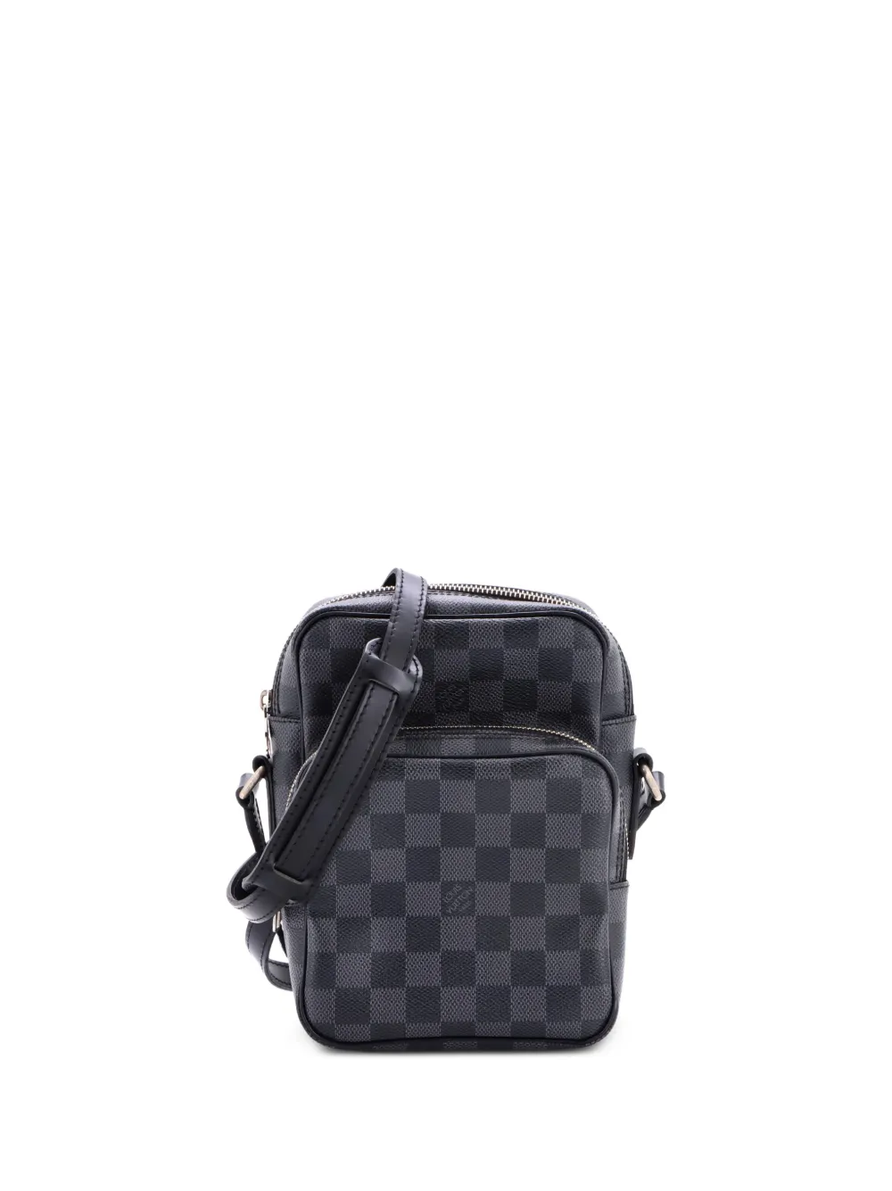 Louis Vuitton Pre-Owned Rem Bag Damier Graphite crossbody bag - Black
