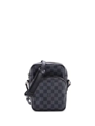 LOUIS VUITTON ダミエ グラフィット ショルダーバッグ レム Louis Vuitton Pre-Owned レム ダミエ グラフィット ショルダーバッグ