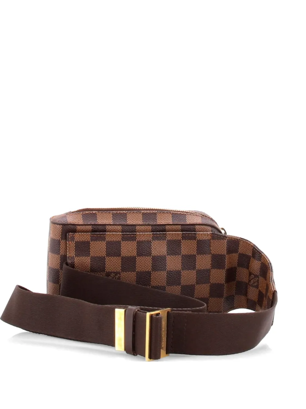 Louis Vuitton Pre-Owned Marsupio Geronimos in tela Damier - Marrone