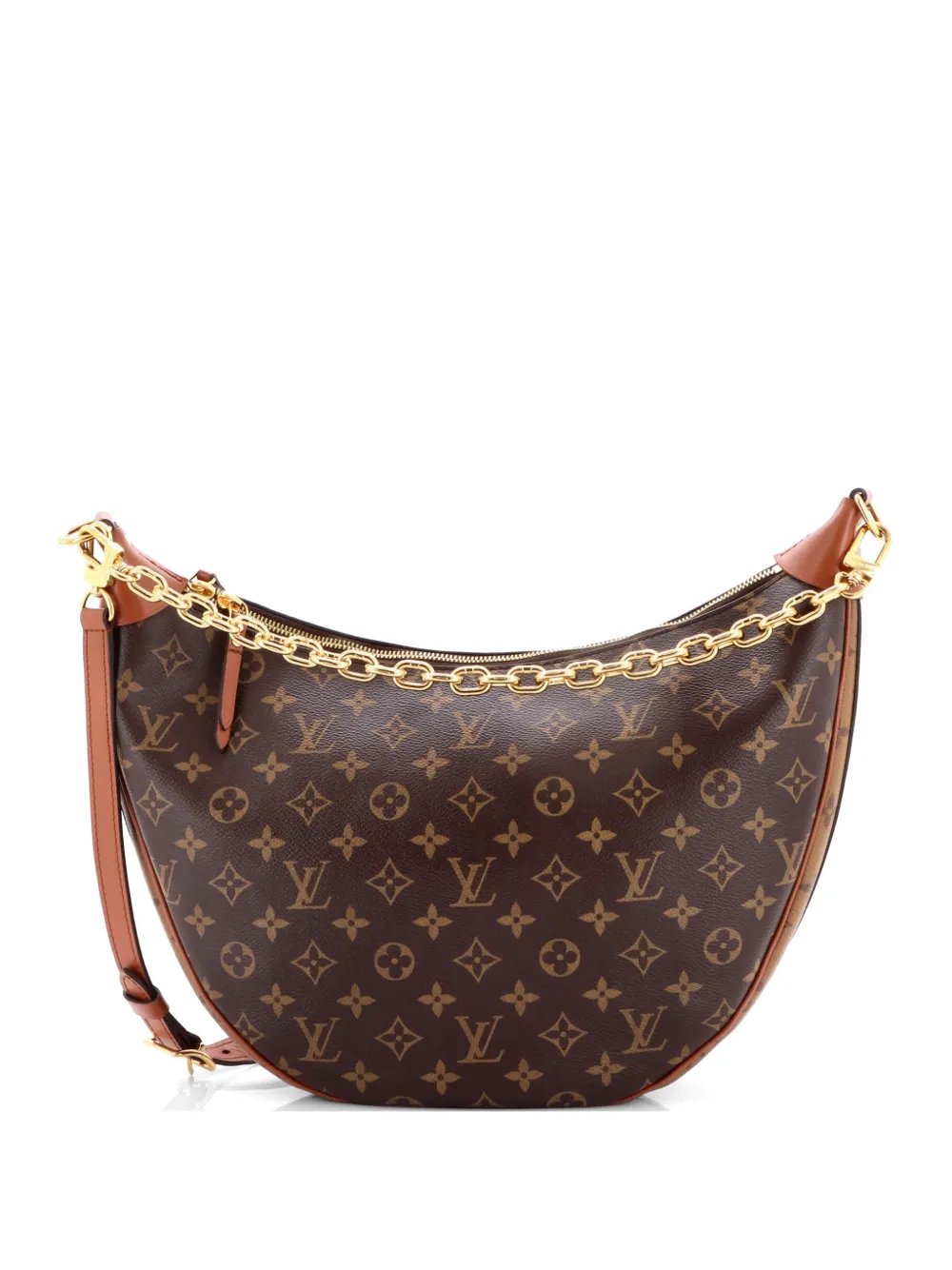 Louis Vuitton Pre-Owned Loop Reverse Monogram Canvas-Hobo-Tasche - Braun